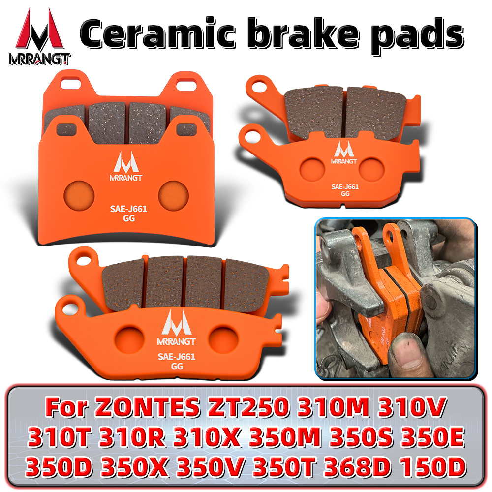 MRRANGT Ceramic Brake Pads Fit - Carbon Ceramic Motorcycle Brake Rotor ulasan dan harga